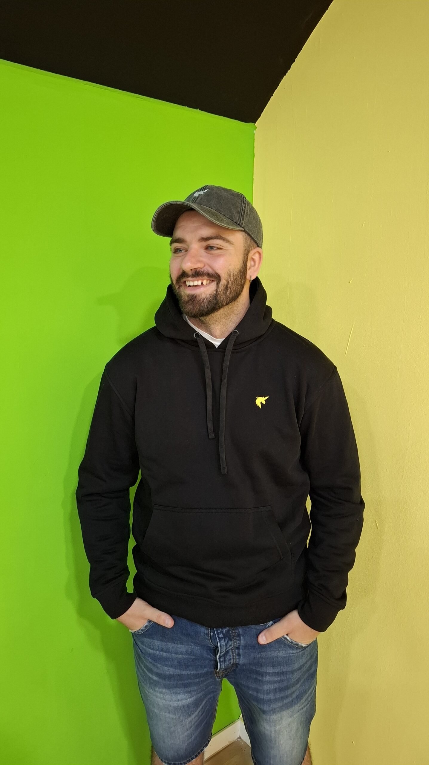 SUDADERA AME ORIGINAL NEGRA - Imagen 2