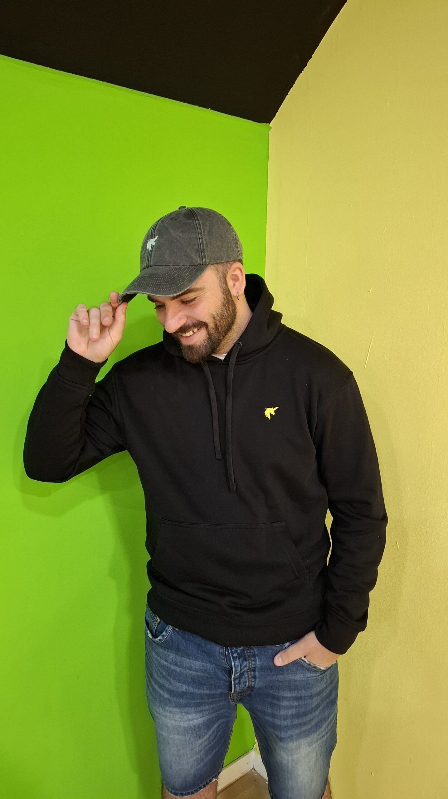 SUDADERA AME ORIGINAL NEGRA - Imagen 3