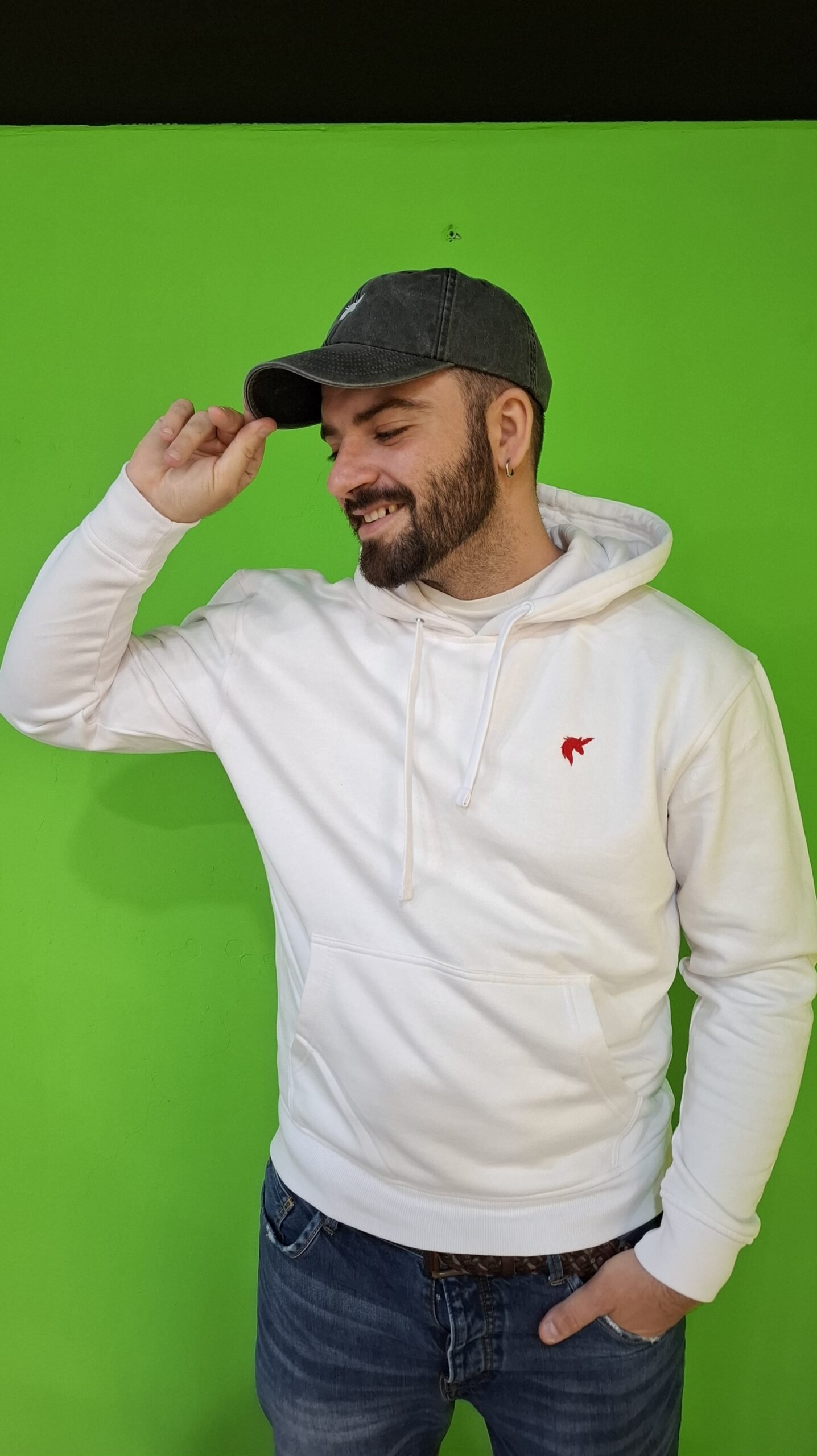 SUDADERA AME ORIGINAL BLANCA - Imagen 3