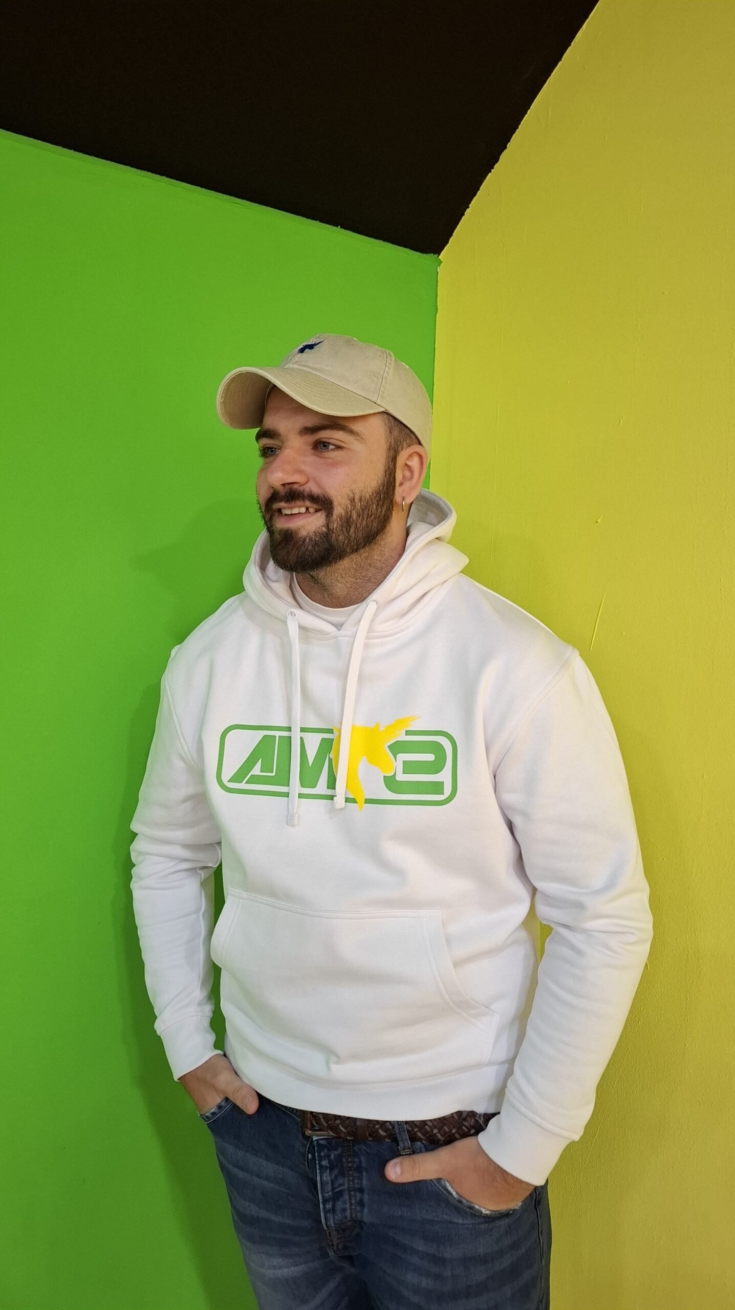 SUDADERA VOLT BLANCA - Imagen 3