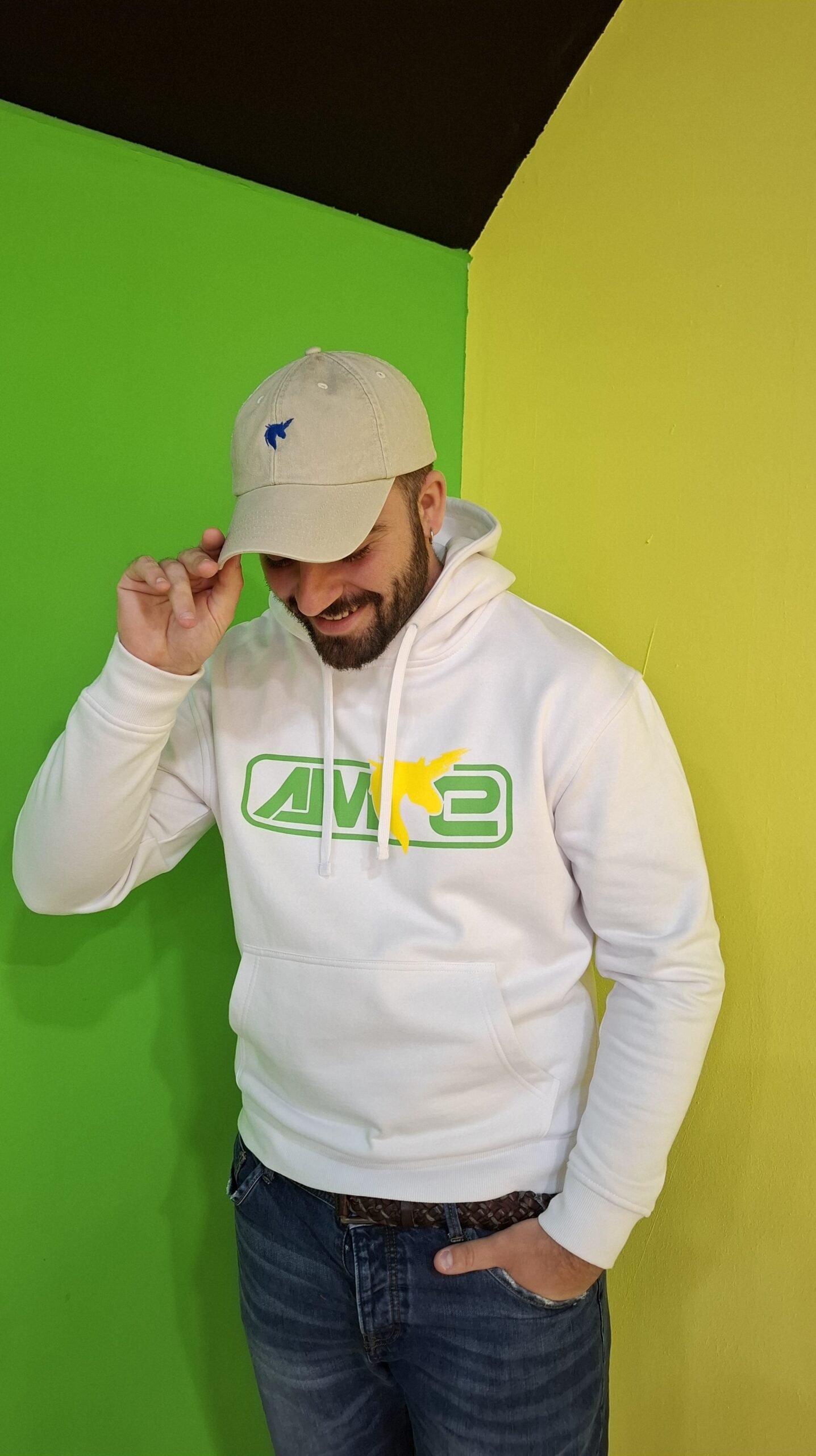 SUDADERA VOLT BLANCA - Imagen 4