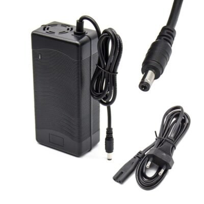 Cargador 36V con Ventilador (salida 42V) 2A DC 5,5x2,1mm/2,5mm. Para Cecotec, Bongo serie A, Conector