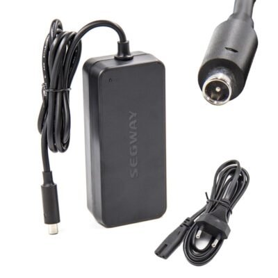 Cargador 36V original Ninebot ES1, ES2, ES4. Compatible Xiaomi M365 Pro 1S. Conector DC 8mm