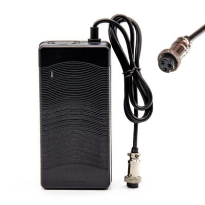 Cargador Premium 48V con Ventilador (salida 54,6V) 3A conector Gx16