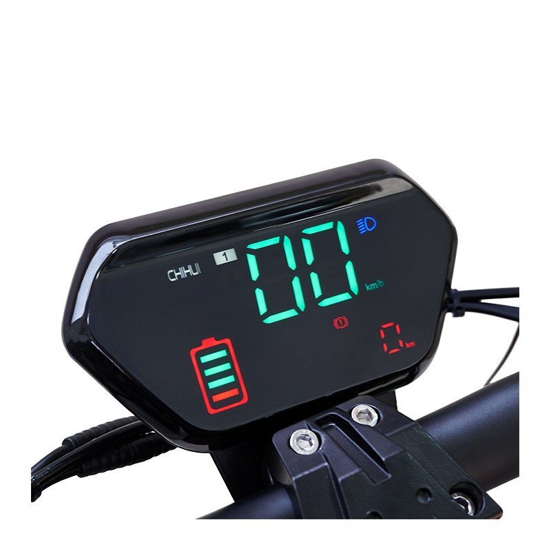 Centauro matriculable con asiento y pantalla LCD XXL Blanco - Imagen 4