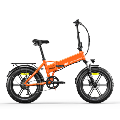 Bicicleta Eléctrica Urban Flux 250W 48V 13Ah Fat Bike Plegable
